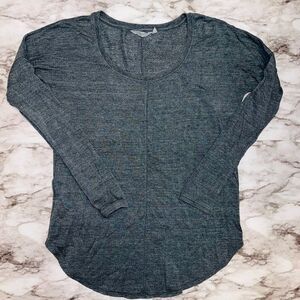 Athleta | Studio Scoop Neck Sweatshirt | Grey | Women's | XS